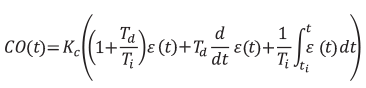 Equation 4 for ISA-TR5.9-2023: Realizing and Achieving Best PID