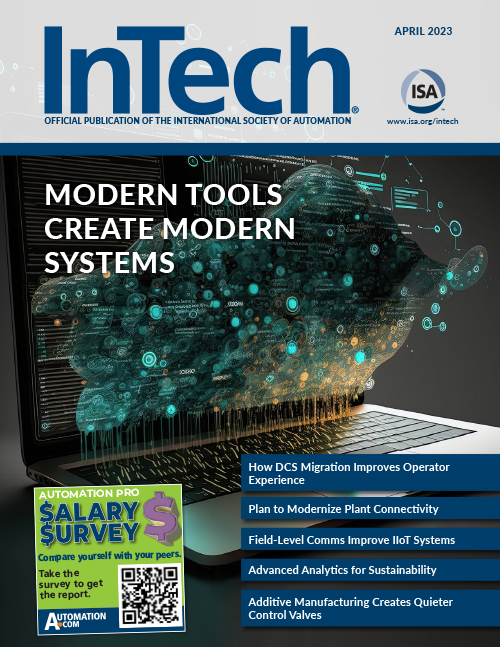 InTech April 2023 issue cover