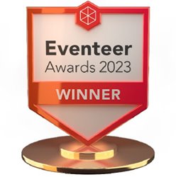 Picture of the Eventeer Awards 2023 Winner trophy.