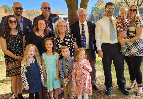 Bill Lydon and family.